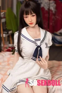 160cm 5ft2 Straight Hair White Dress Sex Dolls High Quality Sex Dolls