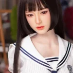 160cm 5ft2 Straight Hair White Dress Sex Dolls High Quality Sex Dolls