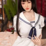 160cm 5ft2 Straight Hair White Dress Sex Dolls High Quality Sex Dolls