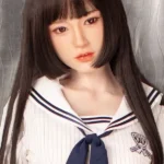 160cm 5ft2 Straight Hair White Dress Sex Dolls High Quality Sex Dolls