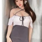 160cm 5ft2 Strapless Short Skirt Cute Sex Dolls Adult Toys Secret Sex Toys