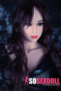 160cm 5ft2 TPE Dark Style Chubby Chests Fair Skin Sex Doll