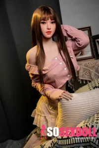 160cm 5ft2 White Short Skirt Gentle Sex Dolls D Cup In Stock (US Only)