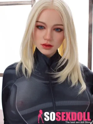 162cm 5ft3 Blonde Oversized Breasts Sex Dolls J Cup In Stock (US Only)