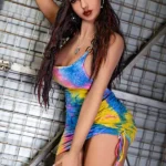 162cm 5ft3 TPE Large Breasts Thick Hips Black Hair Sex Doll 192 Head