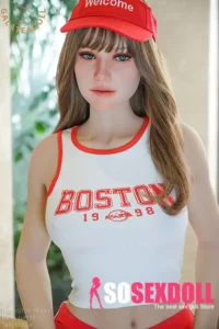 163cm 5ft3 Silicone Baseball Uniform Sporty Girl Sex Doll