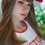 163cm 5ft3 Silicone Baseball Uniform Sporty Girl Sex Doll