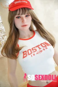 163cm 5ft3 Silicone Baseball Uniform Sporty Girl Sex Doll