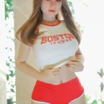 163cm 5ft3 Silicone Baseball Uniform Sporty Girl Sex Doll