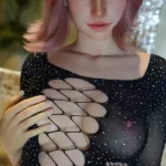 163cm 5ft3 Silicone Petite Breasts Short Hair Sexy Lingerie Sex Doll