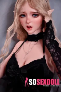 165cm 5ft4 Black Dress Elf Dolls Realistic Sex Dolls Female Adult Toys