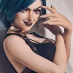 165cm 5ft4 Cool Blue Haired Dolls Real Dolls Sex Dolls Anime Sex Toys