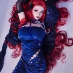 165cm 5ft4 Red Curly Haired Dolls With Big Breasts Adult Sex Dolls
