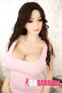165cm 5ft4 TPE Big Breasts Pink Dress Sex Doll