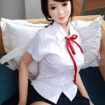 165cm 5ft4 TPE JK Uniform Black Stockings Sex Doll