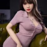 165cm 5ft4 TPE Mature Girl Purple Dress Sex Doll
