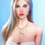165cm 5ft4 TPE Western Beauty Silver Hair Seductive Dress Sex Doll