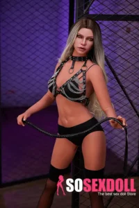 166cm 5ft4 Silicone C Cup Hot Girl Seductive Suit Perky Chests Sex Doll M1 Head