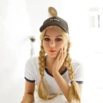 166cm 5ft4 TPE Blonde Hair Double Ponytail Sex Doll In Stock(US Only)