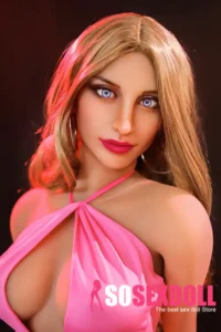 166cm 5ft4 TPE Mature Hot Girl Pink Dress Chubby Chests Sex Doll