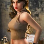 166cm 5ft4 TPE Mature Woman Slender Figure Perky Chests Sex Doll