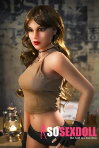 166cm 5ft4 TPE Mature Woman Slender Figure Perky Chests Sex Doll