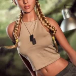 166cm 5ft4 TPE Sporty Girl Perky Chests Sex Doll In Stock(US Only)