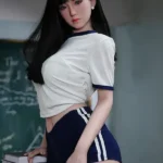 170cm 5ft6 Black Hair Temperament Sex Dolls True Life Dolls Video Game Sex Dolls