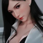 170cm 5ft6 Black Long Hair Hip Skirt Sex Dolls Realistic Love Dolls Vagina Toys