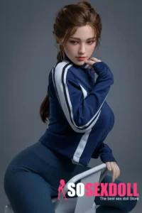 170cm 5ft6 Blue Sportswear Classy Sex Dolls Sex Robots Unique Sex Toys