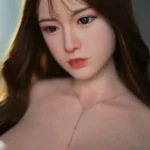 170cm 5ft6 Brown Curly White Shirt Sex Dolls Sexual Toys Best Sex Dolls For Men