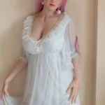 170cm 5ft6 Pink Long Hair White Lace Sex Dolls Sex Toys High Quality Sex Dolls
