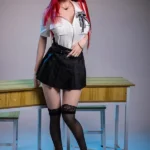 170cm 5ft6 Red Hair Sexy Charming Sex Dolls Video Game Sex Dolls Sex Toys