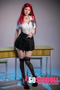 170cm 5ft6 Red Hair Sexy Charming Sex Dolls Video Game Sex Dolls Sex Toys