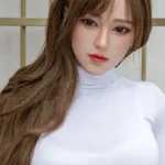 170cm 5ft6 White Sleeve Blue Shorts Sex Dolls Female Sex Fantasy Sex Toys