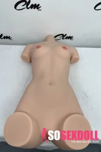 22kg 48lbs TPE Torso Blue Suit Petite Chests Sex Doll In Stock(EU Only)