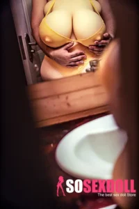 26kg 57lbs TPE Yellow Lingerie Chubby Chests Sex Doll In Stock(US Only)