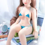 70 см, 2 фута 3 дюйма, миниатюрная фигурка из термопластичного эластана, светлая кожа, сексуальное нижнее белье, секс-кукла в наличии (только в США)