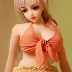 80cm 2ft6 TPE Youthful Girl Chubby Chests Long Hair Sex Doll