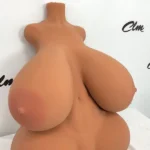 82cm 2ft7 TPE Thick Torso Pink Clothes Curvy Boobs Sex Doll
