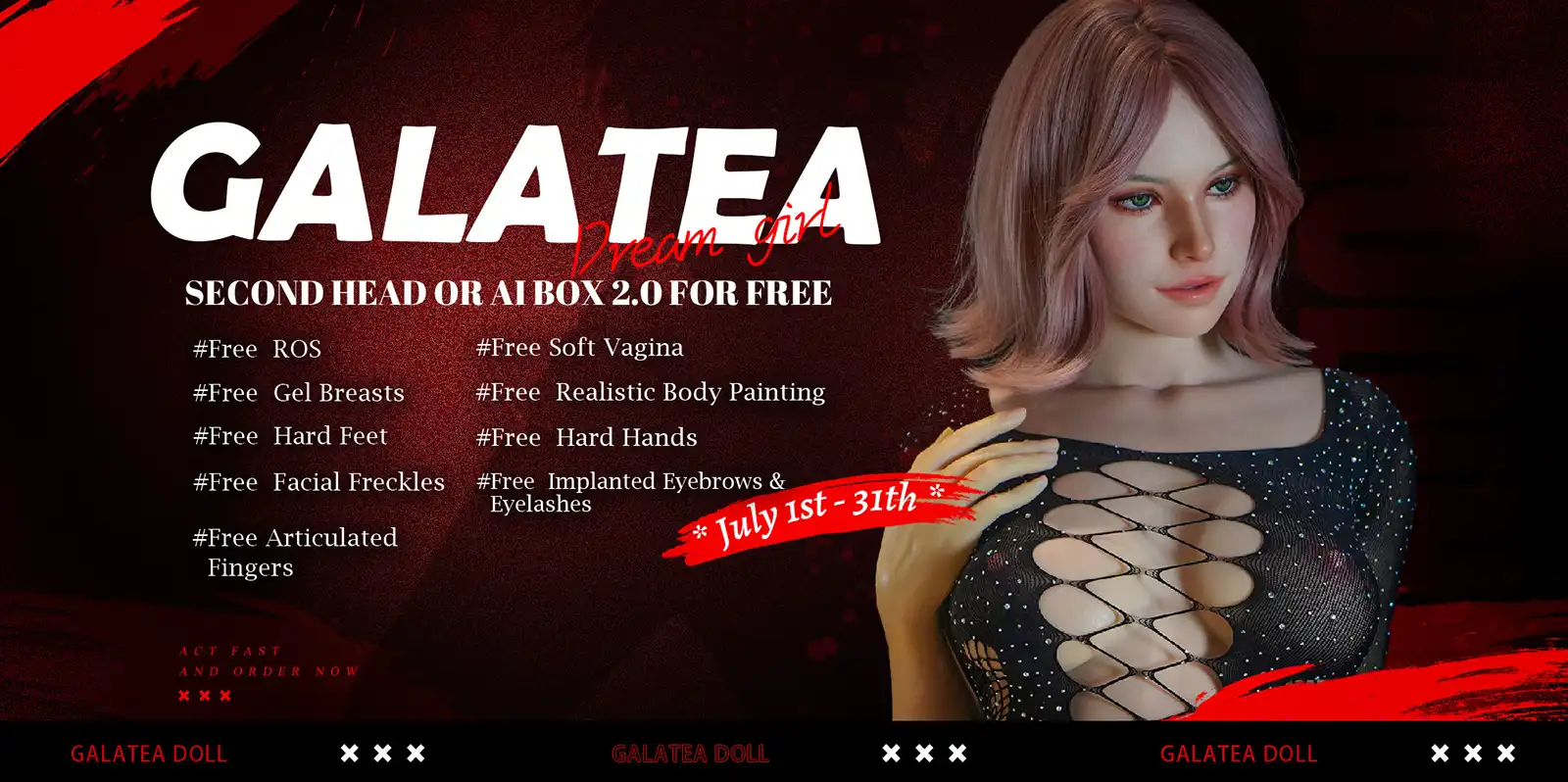 Galatea Doll July