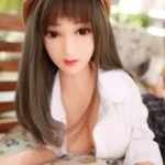 100cm 3ft3 TPE Checked Skirt Chubby Boobs Sex Doll