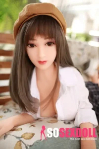 100cm 3ft3 TPE Checked Skirt Chubby Boobs Sex Doll
