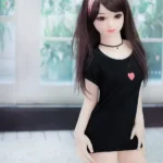 100cm 3ft3 TPE Checked Skirt Flat Breasts Sex Doll