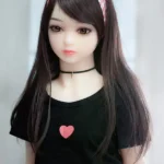 100cm 3ft3 TPE Checked Skirt Flat Breasts Sex Doll