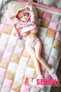 100cm 3ft3 TPE Chubby Breasts Fair Skin Sex Doll