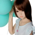 100cm 3ft3 TPE Flat Chests Lovely Dress Sex Doll