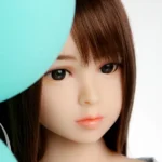 100cm 3ft3 TPE Flat Chests Lovely Dress Sex Doll