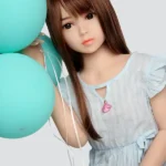 100cm 3ft3 TPE Flat Chests Lovely Dress Sex Doll