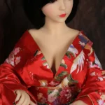 100cm 3ft3 TPE Japanese Geisha Girl Petite Chests Sex Doll